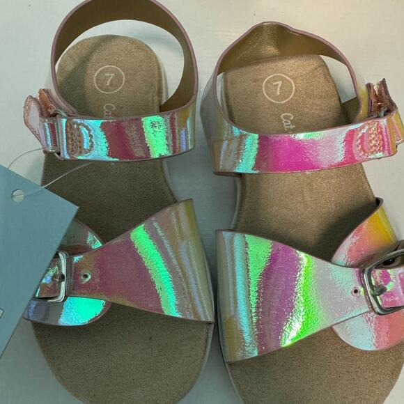 Toddler Shaelyn Footbed Sandals - Cat & Jack size 7 - Picture 6 of 6